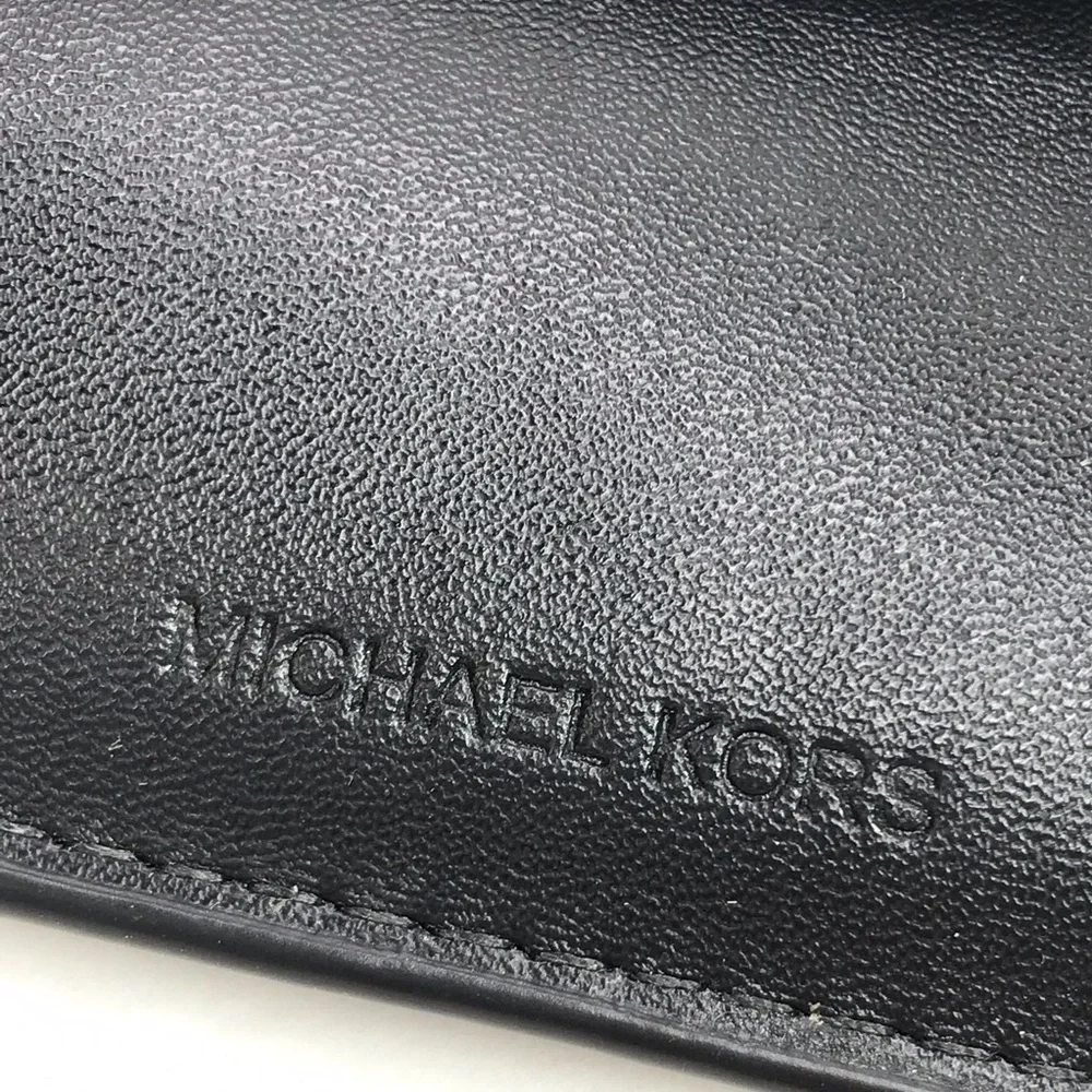 Michael Kors Men’s Cooper Billfold Coin Pocket Bifold Pink Stripe Wallet
